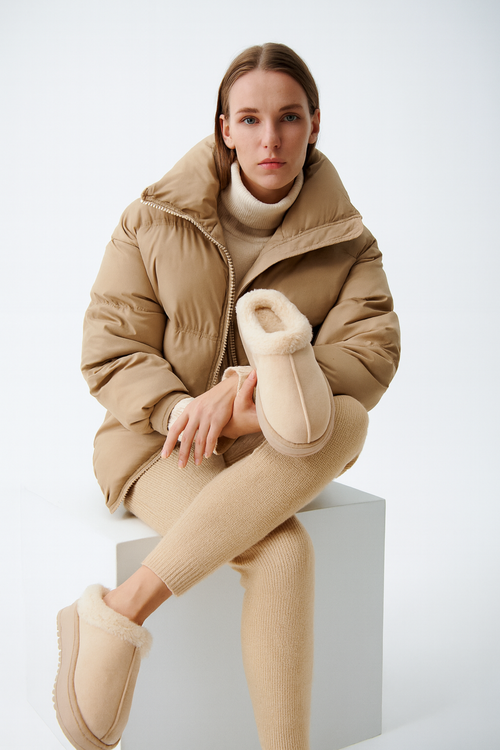 FLUFFY WINTER SLIPPERS