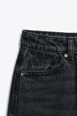 ZW COLLECTION WIDE LEG LOW-RISE JEANS