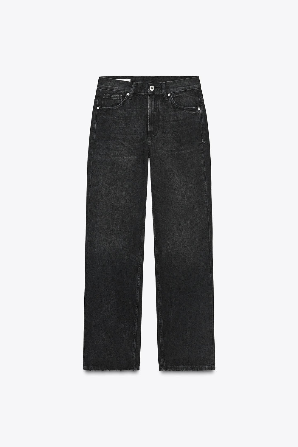 STRAIGHT LOW-RISE JEANS