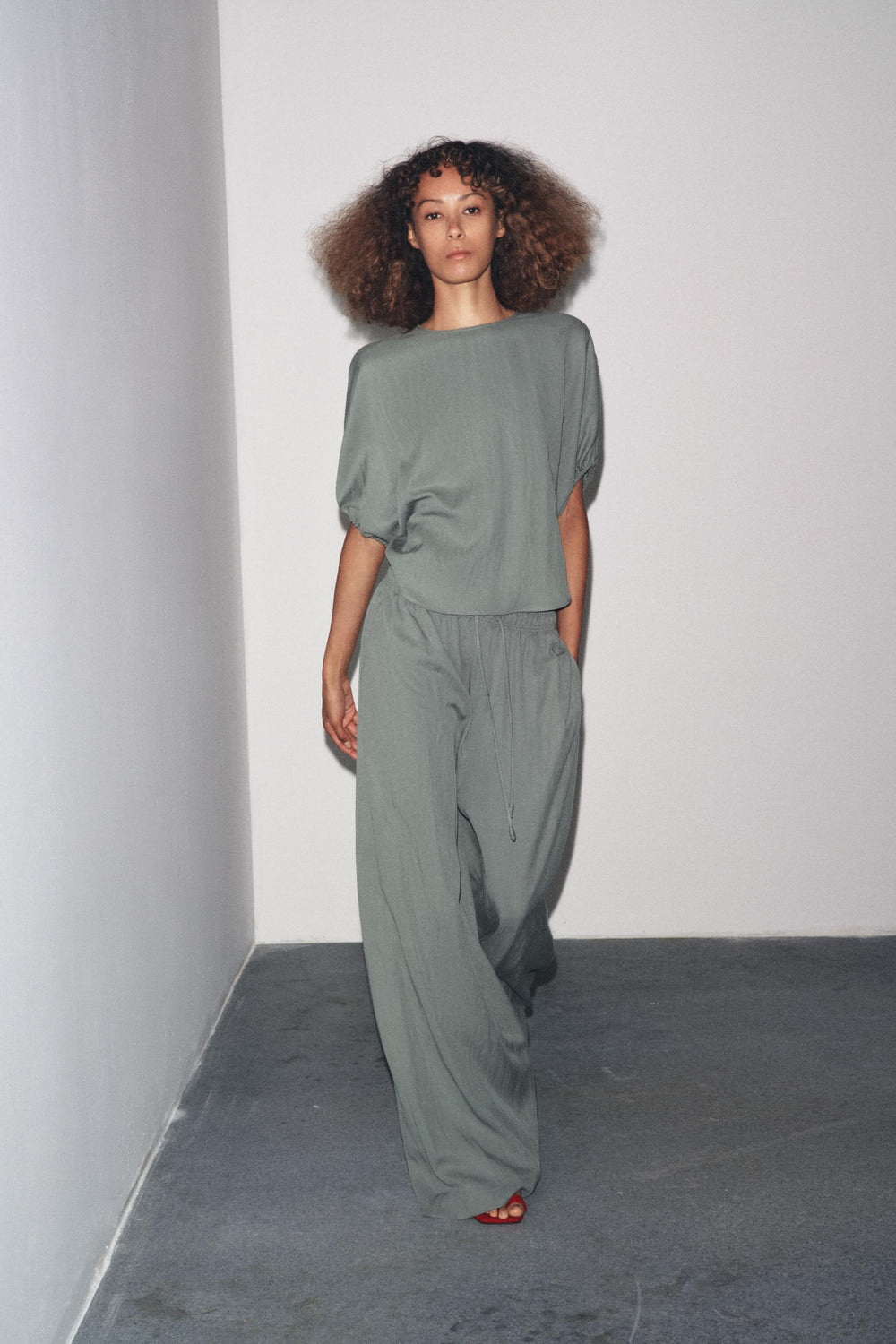 ZW COLLECTION PUFF SLEEVE BLOUSE