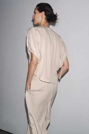 ZW COLLECTION PUFF SLEEVE BLOUSE