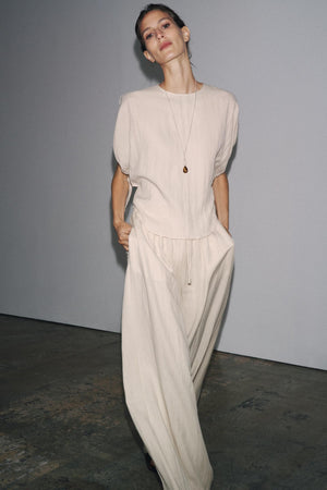 ZW COLLECTION PUFF SLEEVE BLOUSE