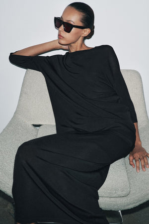 OVERSIZED PLAIN KNIT TOP