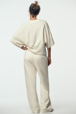 RUSTIC SHORT SLEEVE SWEATSHIRT