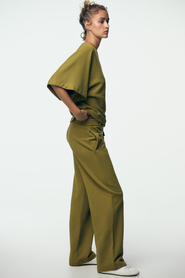 RUSTIC SHORT SLEEVE SWEATSHIRT