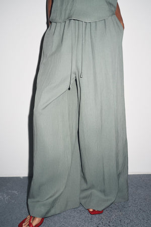 FLOWING PYJAMA TROUSERS