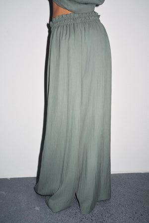 FLOWING PYJAMA TROUSERS