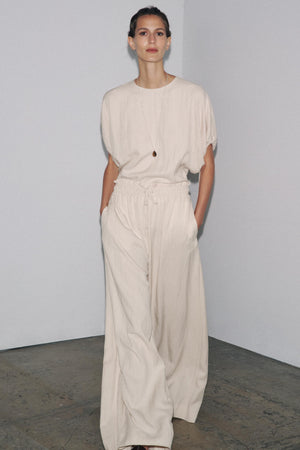 FLOWING PYJAMA TROUSERS