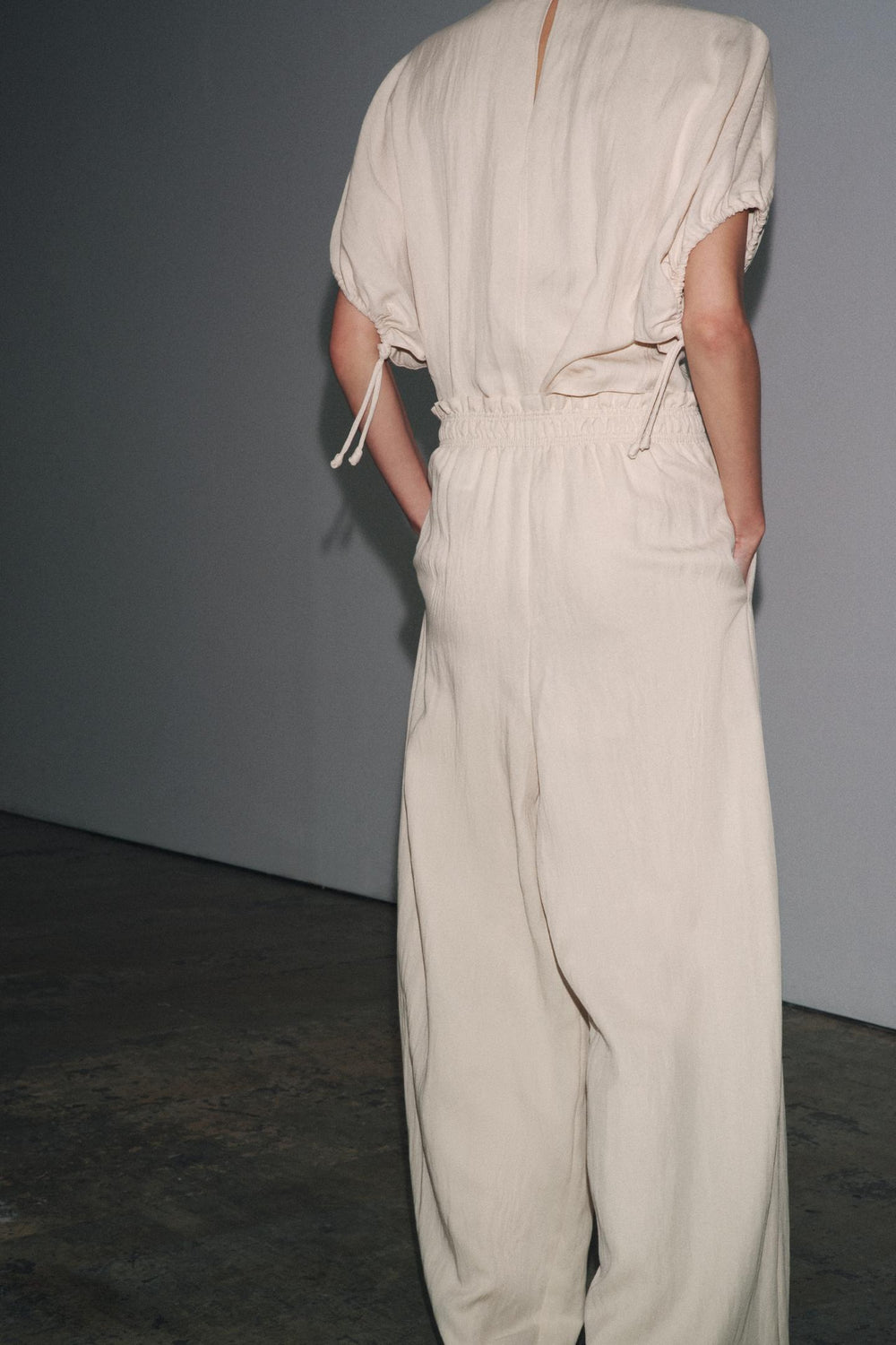 FLOWING PYJAMA TROUSERS