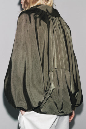 PUFFED BOMBER JACKET - ZW COLLECTION