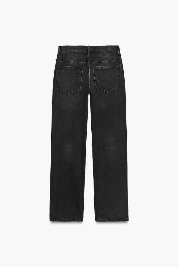 TRF STRAIGHT LOW-RISE JEANS