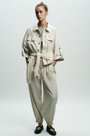 SHORT SLEEVE SAFARI SHIRT