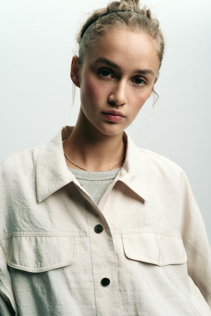 ZW COLLECTION POPLIN SHIRT